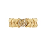 Gucci Exclusive Gucci 18ct Yellow Gold Flora Ring