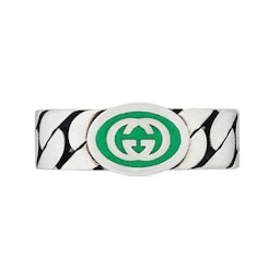 37341517 - Gucci Interlocking Sterling Silver Ring