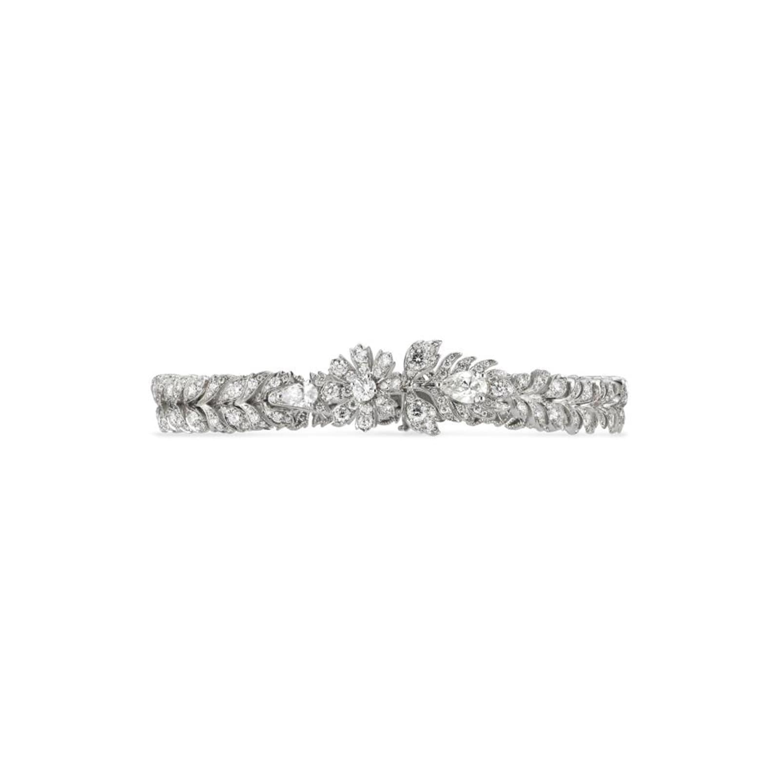 Gucci Gucci Flora 18ct White Gold Diamond Bracelet