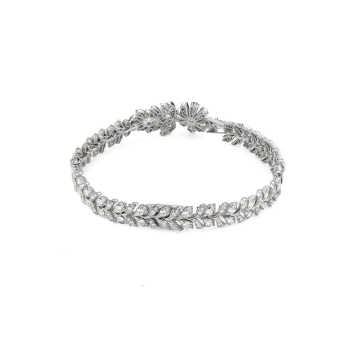 Gucci Gucci Flora 18ct White Gold Diamond Bracelet