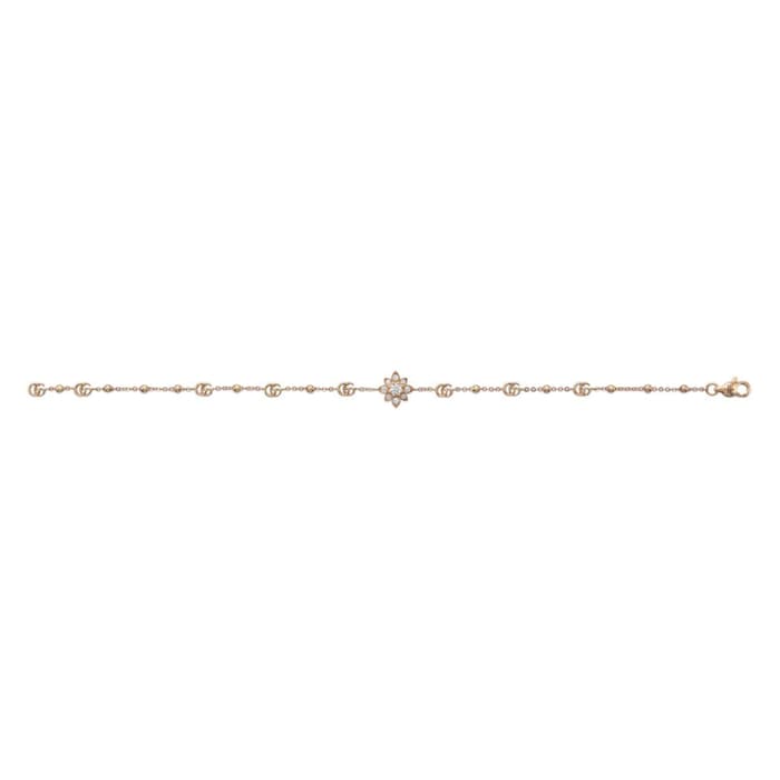 Gucci Flora 18k diamond bracelet