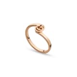 Gucci 18ct Rose Gold GG Running Ring