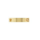 Gucci Icon 18ct Yellow Gold Cut Out Ring - 4mm
