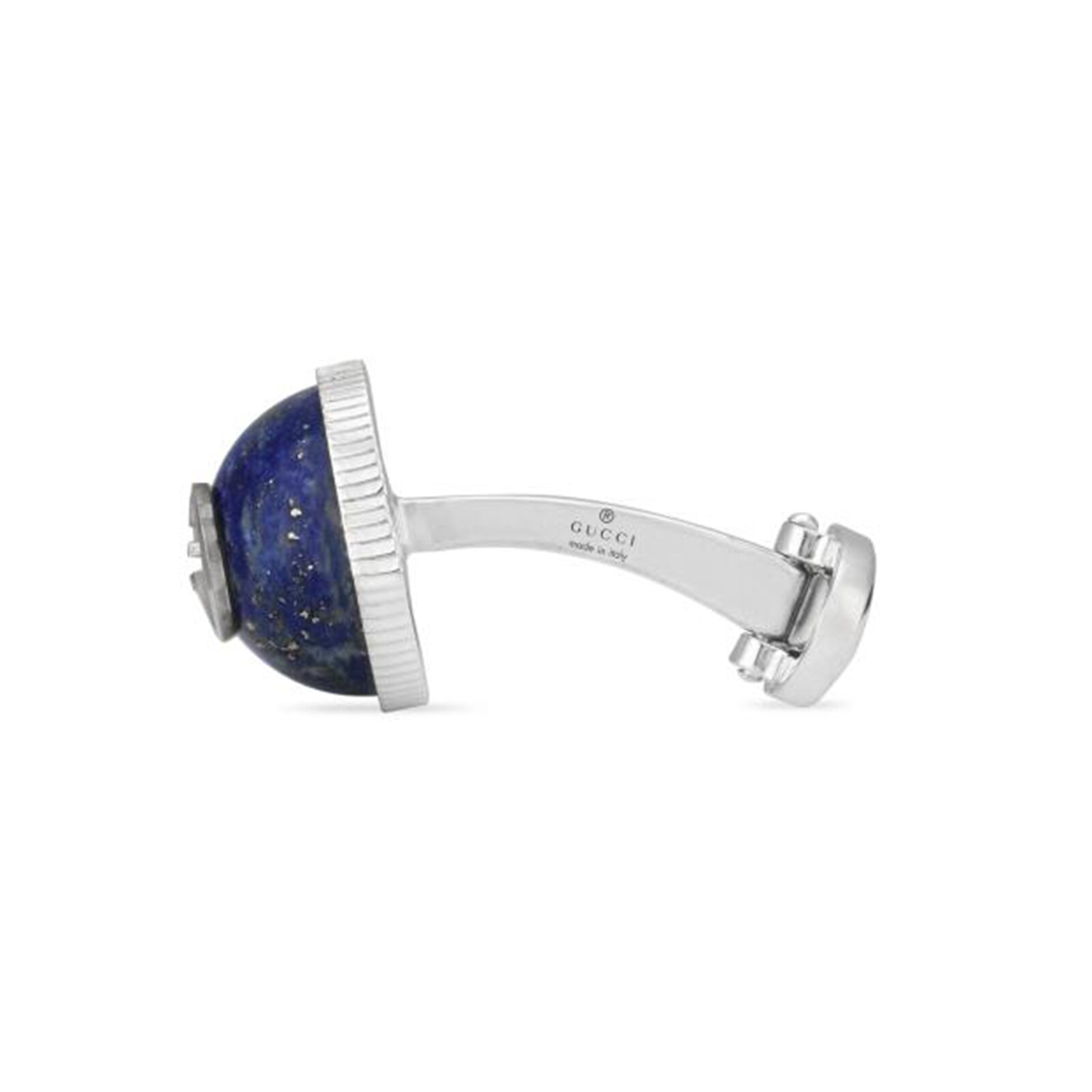 Gucci Sterling Silver Interlocking G Lapis Cufflinks Gucci Sterling Silver Interlocking G Lapis Cufflinks