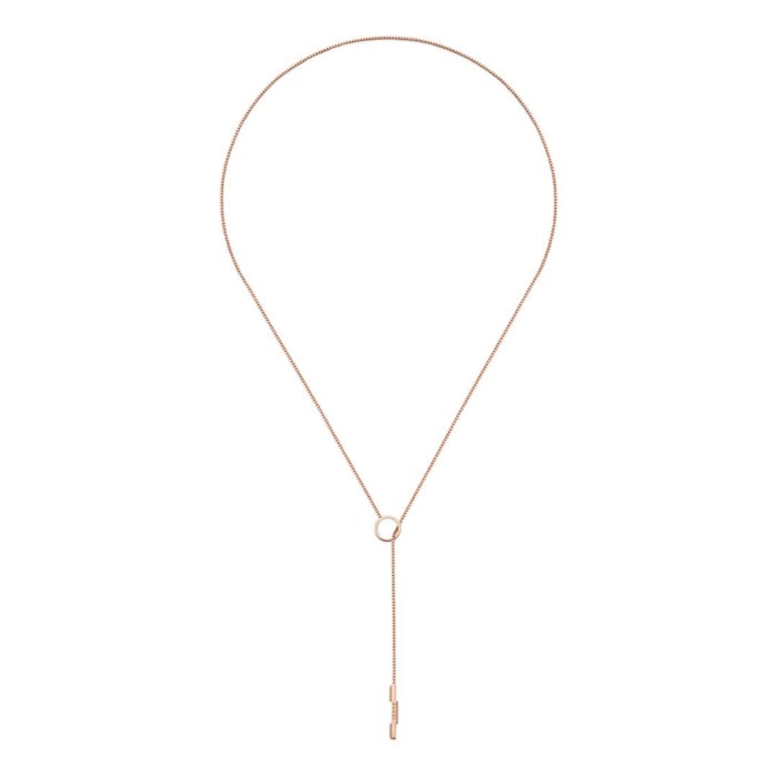 GUCCI 18ct Rose Gold Gucci Link to Love Necklace