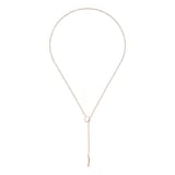 GUCCI 18ct Rose Gold Gucci Link to Love Necklace