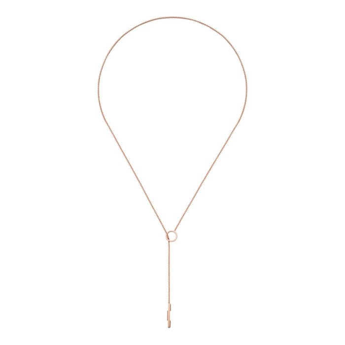 GUCCI 18ct Rose Gold Gucci Link to Love Necklace