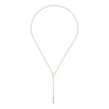 GUCCI 18ct Rose Gold Gucci Link to Love Necklace