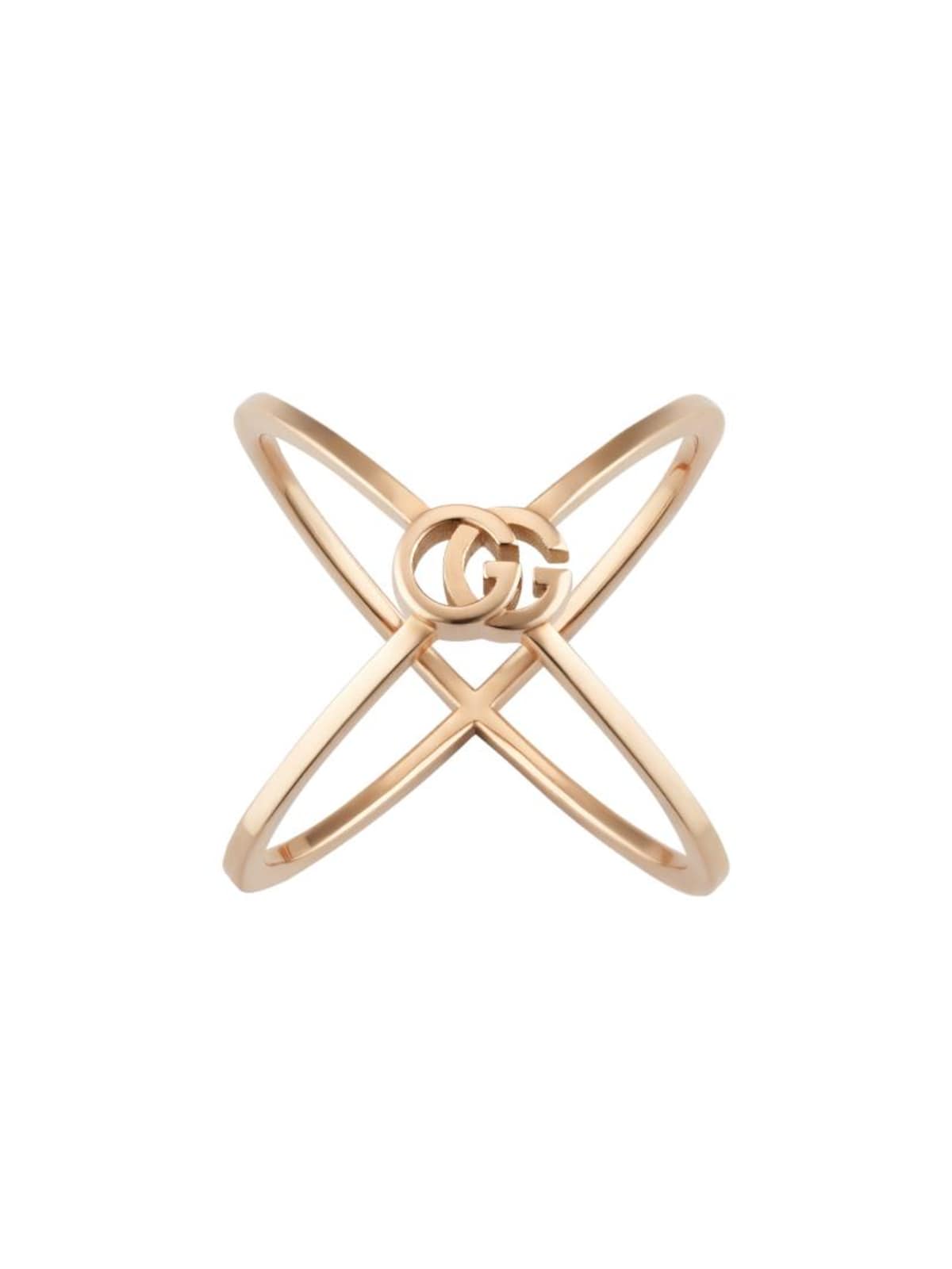 Running Ring Gucci 18ct Rose Gold GG Running Ring YBC702344001 | Goldsmiths