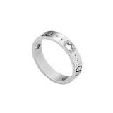 Gucci Icon 18ct White Gold Cut Out Ring
