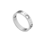 Gucci Icon 18ct White Gold Cut Out Ring