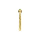 Gucci 18ct Yellow Gold Ouroboros Emerald Snake Ring
