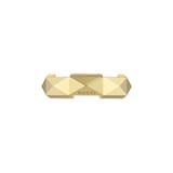 Gucci 18ct Yellow Gold Gucci Link to Love Studded Ring - 6mm