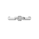 Gucci 18ct White Gold Gucci Link to Love 0.17cttw Diamond Ring