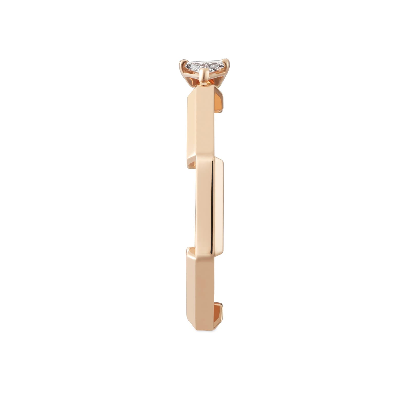 Gucci 18ct Rose Gold Gucci Link to Love 0.17cttw Diamond Ring Gucci 18ct Rose Gold Gucci Link to Love 0.17cttw Diamond Ring