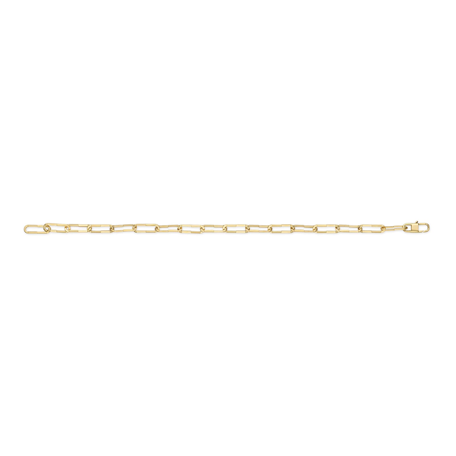 Gucci 18ct Yellow Gold Paper Clip Gucci Link to Love Chain Bracelet Gucci 18ct Yellow Gold Paper Clip Gucci Link to Love Chain Bracelet