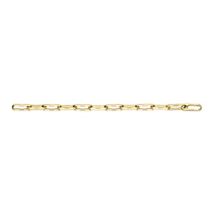 Gucci 18ct Yellow Gold Paper Clip Gucci Link to Love Thick Chain Bracelet