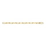 Gucci 18ct Yellow Gold Paper Clip Gucci Link to Love Thick Chain Bracelet