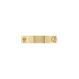 Gucci 18k Yellow Gold 4mm Icon Cut Out Star Ring Size 6.5