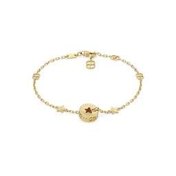 37341734 - 18ct Yellow Gold Icon Cut-out Star Bracelet
