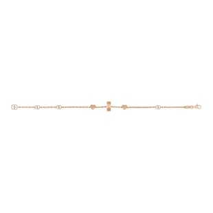Gucci Icon 18ct Rose Gold Cut Out Bracelet