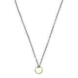 Gucci Gucci Sterling Silver & 18ct Yellow Gold Ouroboros Snake Pendant