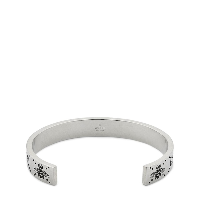 Gucci Gucci Signature Sterling Silver Bracelet - 20cm