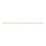 Gucci 18k Yellow Gold Gucci Link to Love 1.8mm Link Bracelet Size 17cm