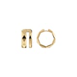 Gucci 18k Yellow Gold Gucci Link to Love 20mm Hoop Earrings