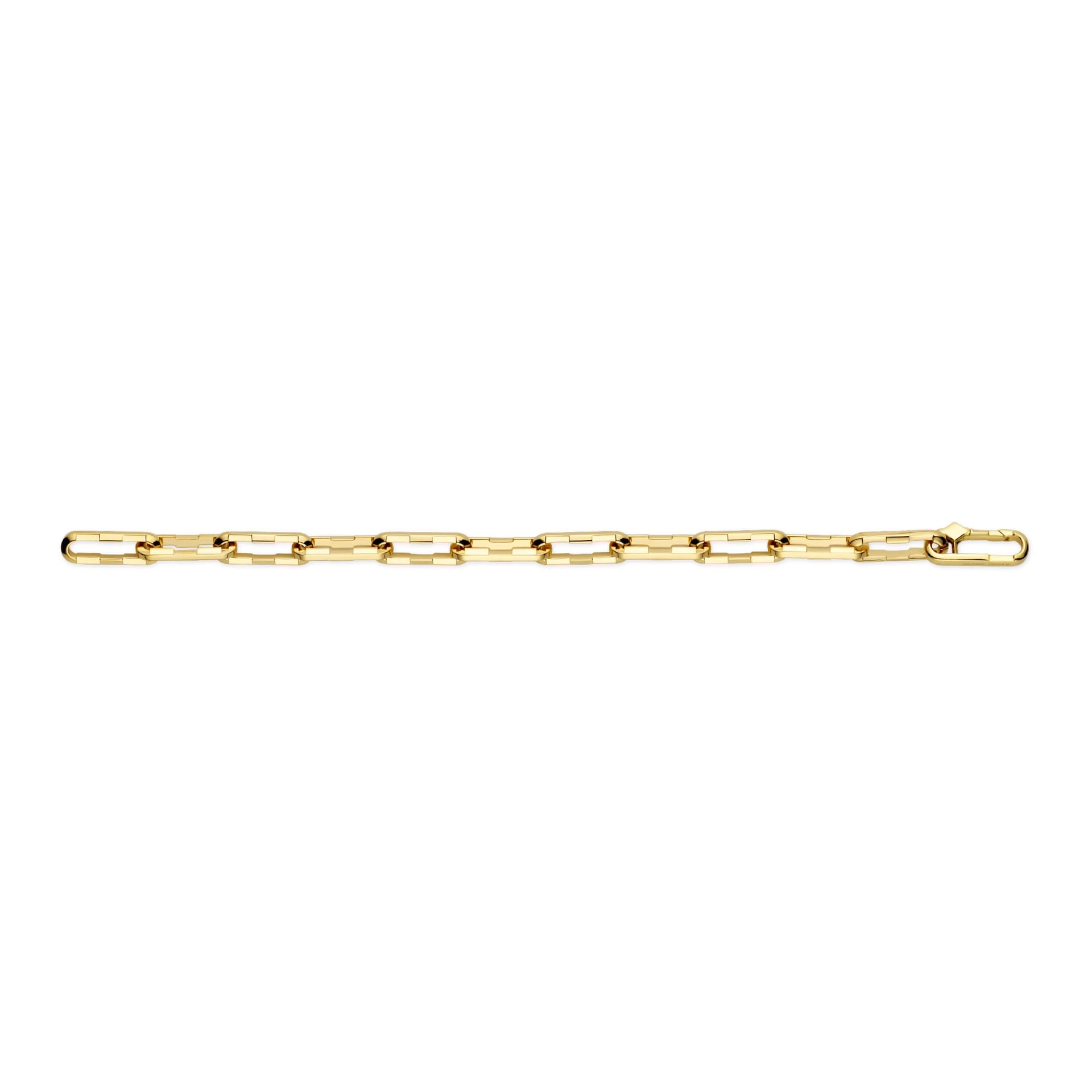 Gucci 18k Yellow Gold Gucci Link to Love 3mm Link Bracelet 17cm Gucci 18k Yellow Gold Gucci Link to Love 3mm Link Bracelet 17cm
