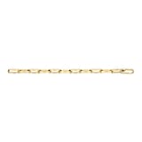 Gucci 18k Yellow Gold Gucci Link to Love 3mm Link Bracelet 17cm