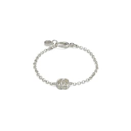 37341788 - Sterling Silver GG Marmont Logo Bracelet - 16cm