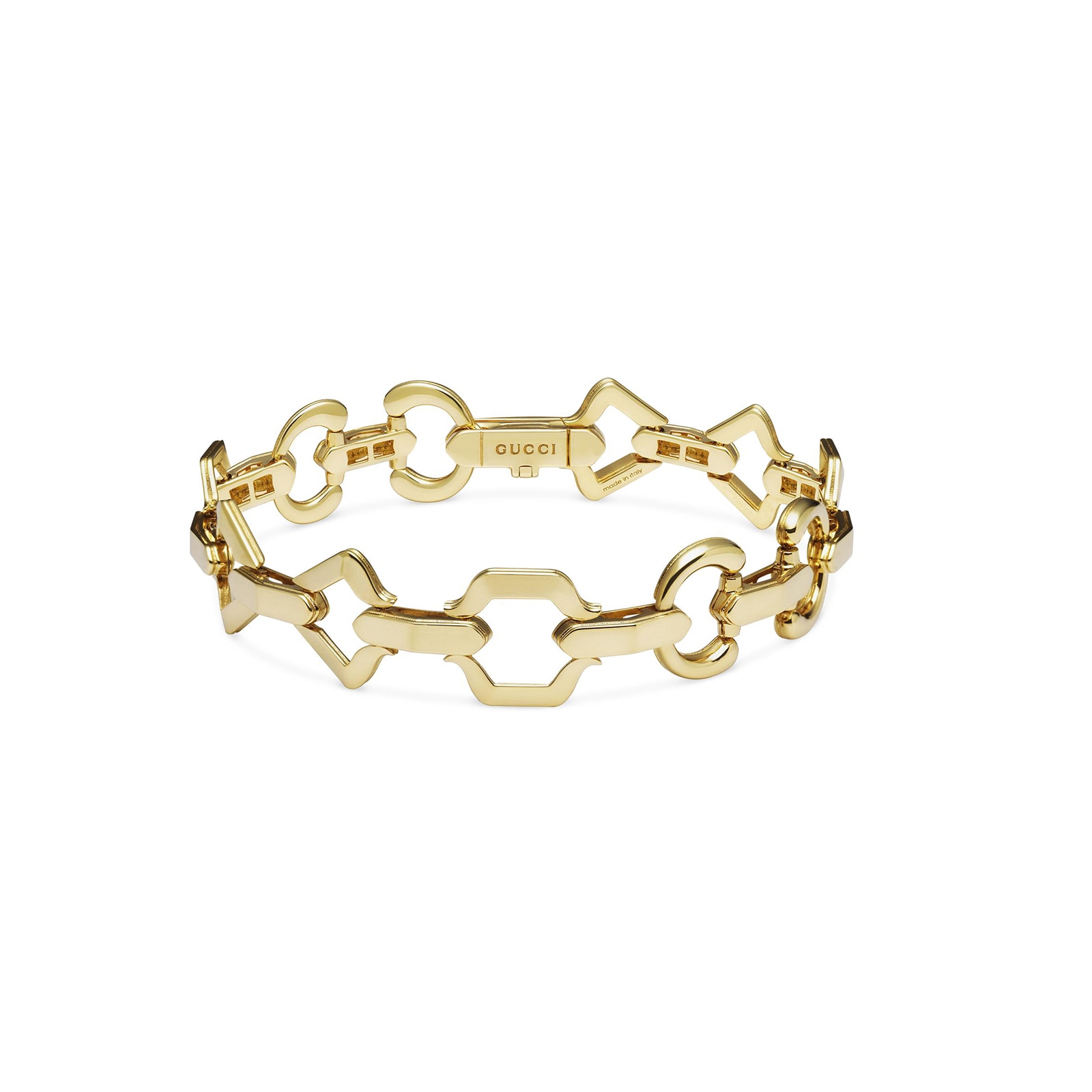 Gucci 18K Yellow Gold Horsebit Bracelet Gucci 18K Yellow Gold Horsebit Bracelet