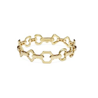 Gucci 18K Yellow Gold Horsebit Bracelet Gucci 18K Yellow Gold Horsebit Bracelet