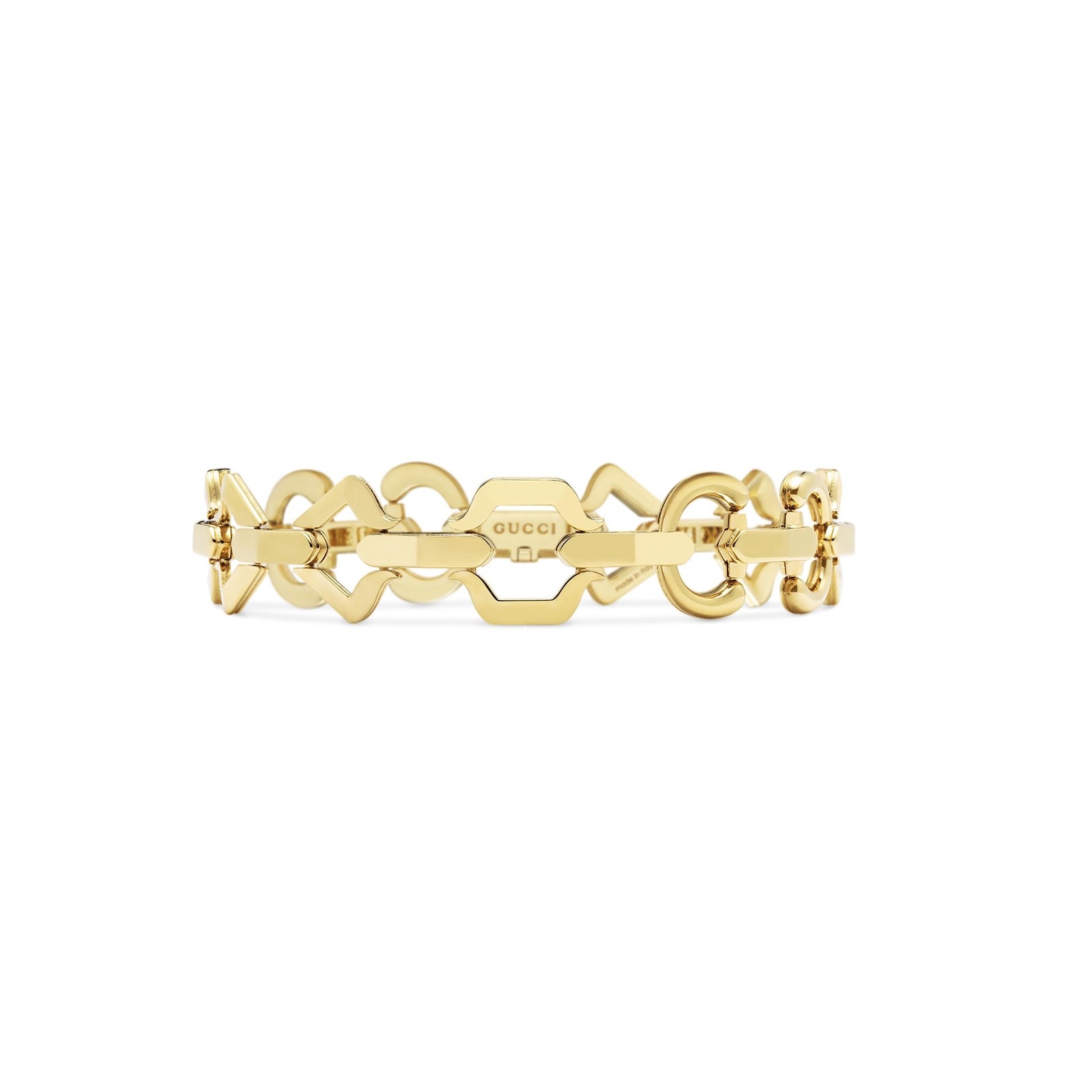 Gucci 18K Yellow Gold Horsebit Bracelet Gucci 18K Yellow Gold Horsebit Bracelet