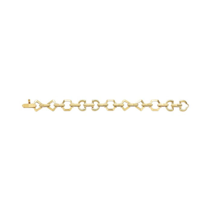 Gucci 18K Yellow Gold Horsebit Bracelet