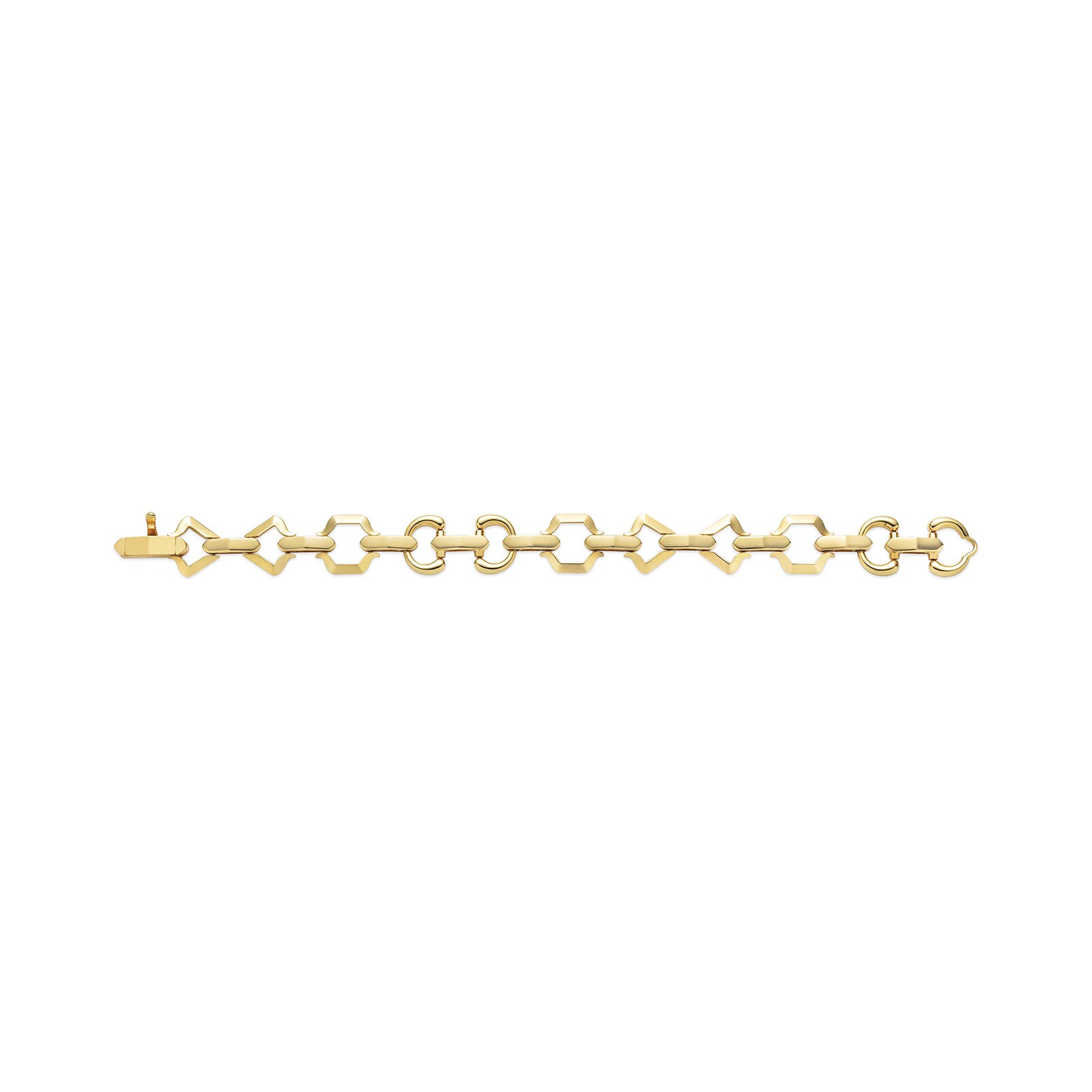 Gucci 18K Yellow Gold Horsebit Bracelet