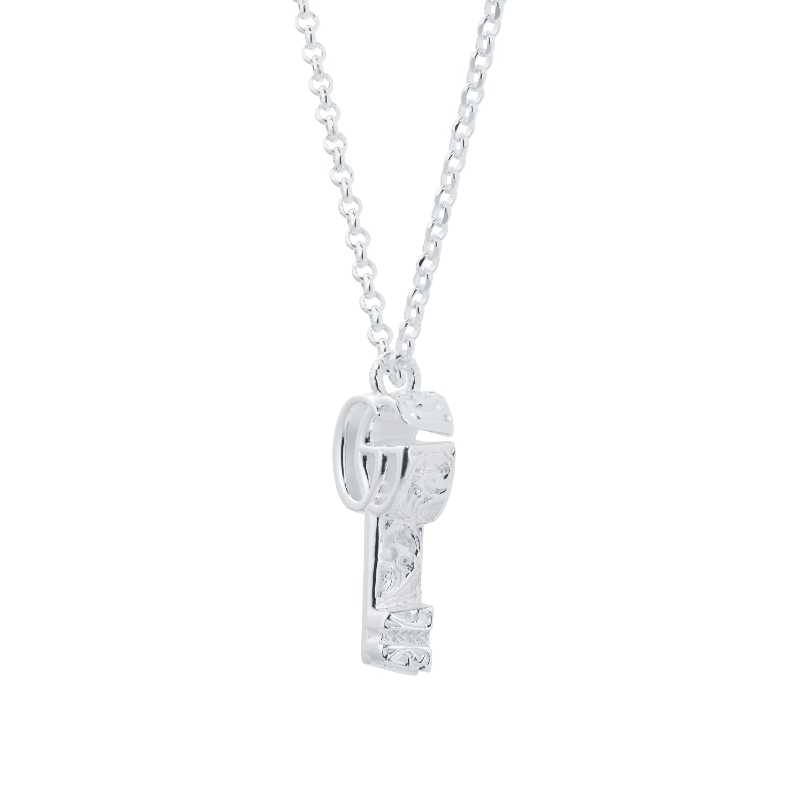 Sweater Chain GG Luxury popular necklace, Key head necklace, sterling silver necklace, both men and women can wear