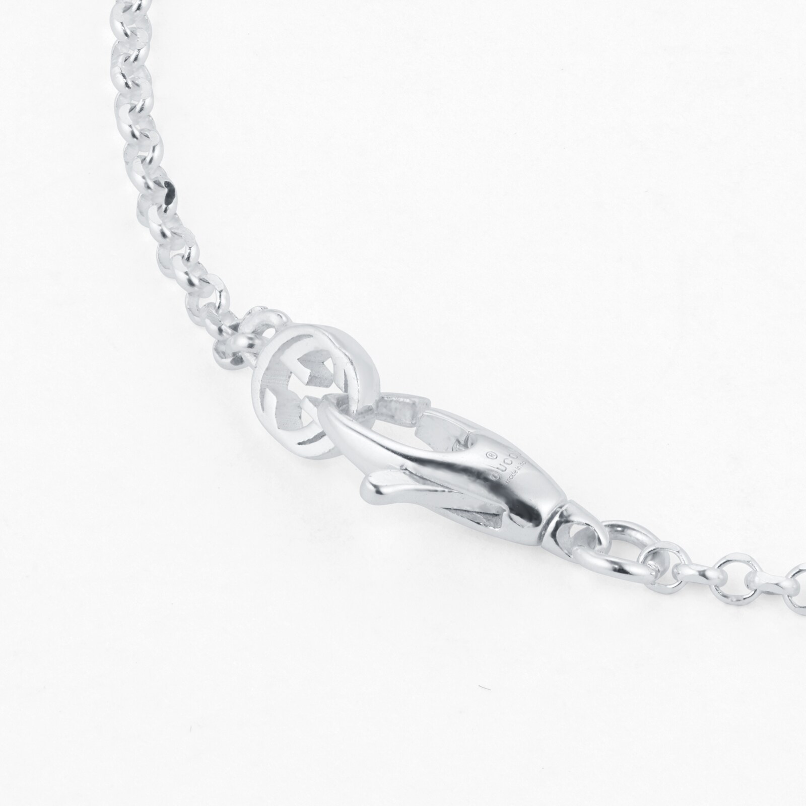 Gucci diamond hot sale cut necklace