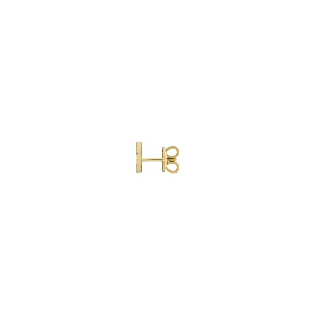 Gucci Gucci Interlocking 18ct Yellow Gold 0.38ct Diamond Stud Earrings Gucci Gucci Interlocking 18ct Yellow Gold 0.38ct Diamond Stud Earrings