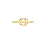 Gucci Gucci Interlocking 18ct Yellow Gold 0.12ct Diamond Ring