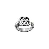Gucci Sterling Silver GG Marmont Ring