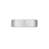 Gucci Gucci Tag Sterling Silver Logo 6mm Ring
