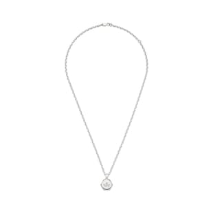 Gucci Trademark Sterling Silver Necklace