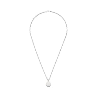 Gucci Trademark Sterling Silver Necklace