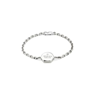 Gucci Trademark Sterling Silver Bracelet