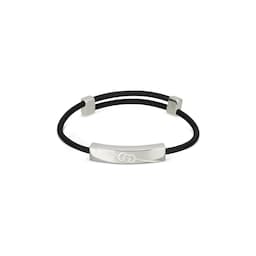 37341845 - Gucci Tag Sterling Silver Bracelet