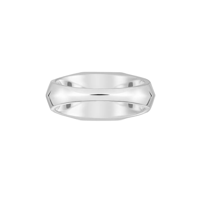 Gucci Sterling Silver Trademark Signet Ring