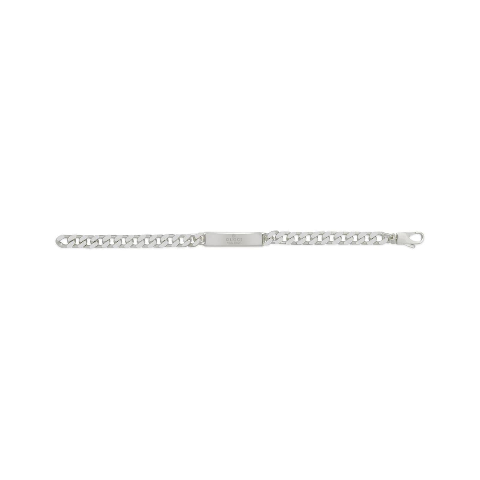 Gucci Gucci Interlocking Chunky Silver Bracelet Gucci Gucci Interlocking Chunky Silver Bracelet