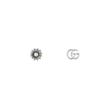 Gucci GG Marmont Sterling Silver & Mother Of Pearl Stud Earrings